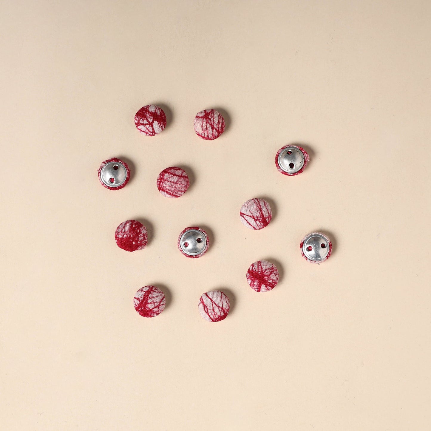 Handmade Fabric Button Small