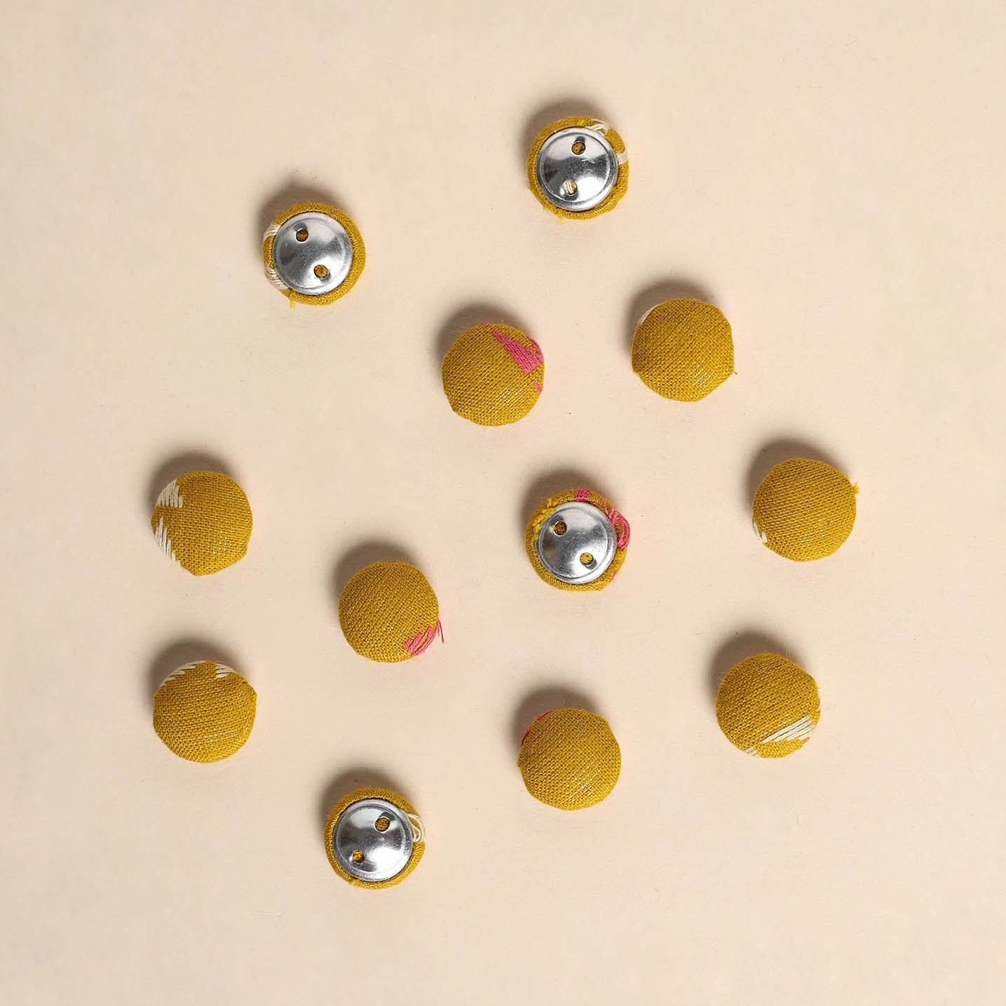 Handmade Fabric Button Small