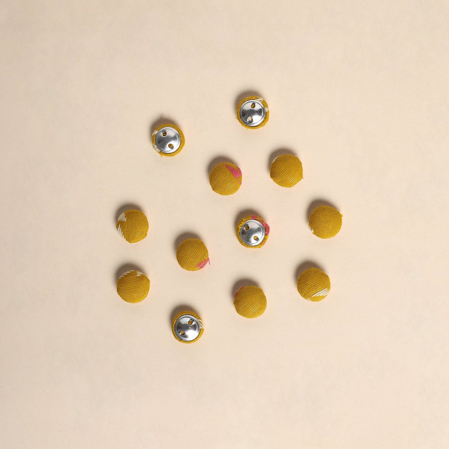 Handmade Fabric Button Small