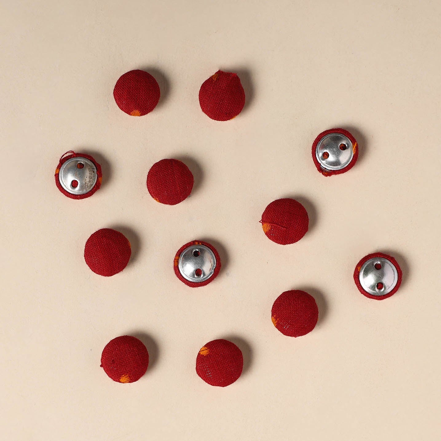 Handmade Fabric Button Small