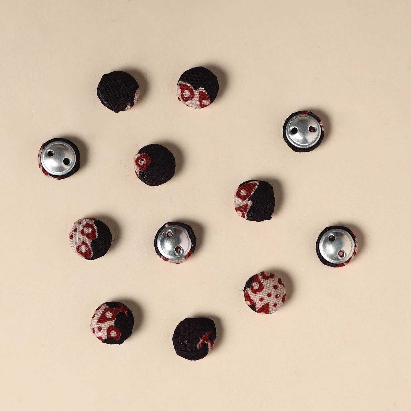 Handmade Fabric Button Small
