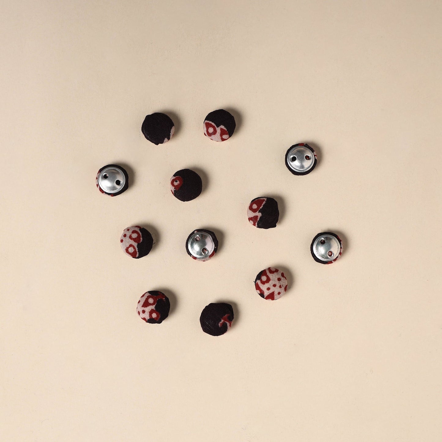 Handmade Fabric Button Small