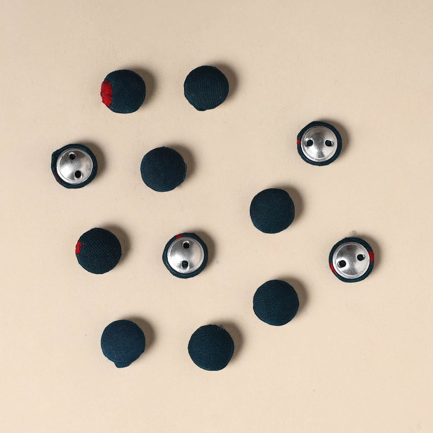 Handmade Fabric Button Small