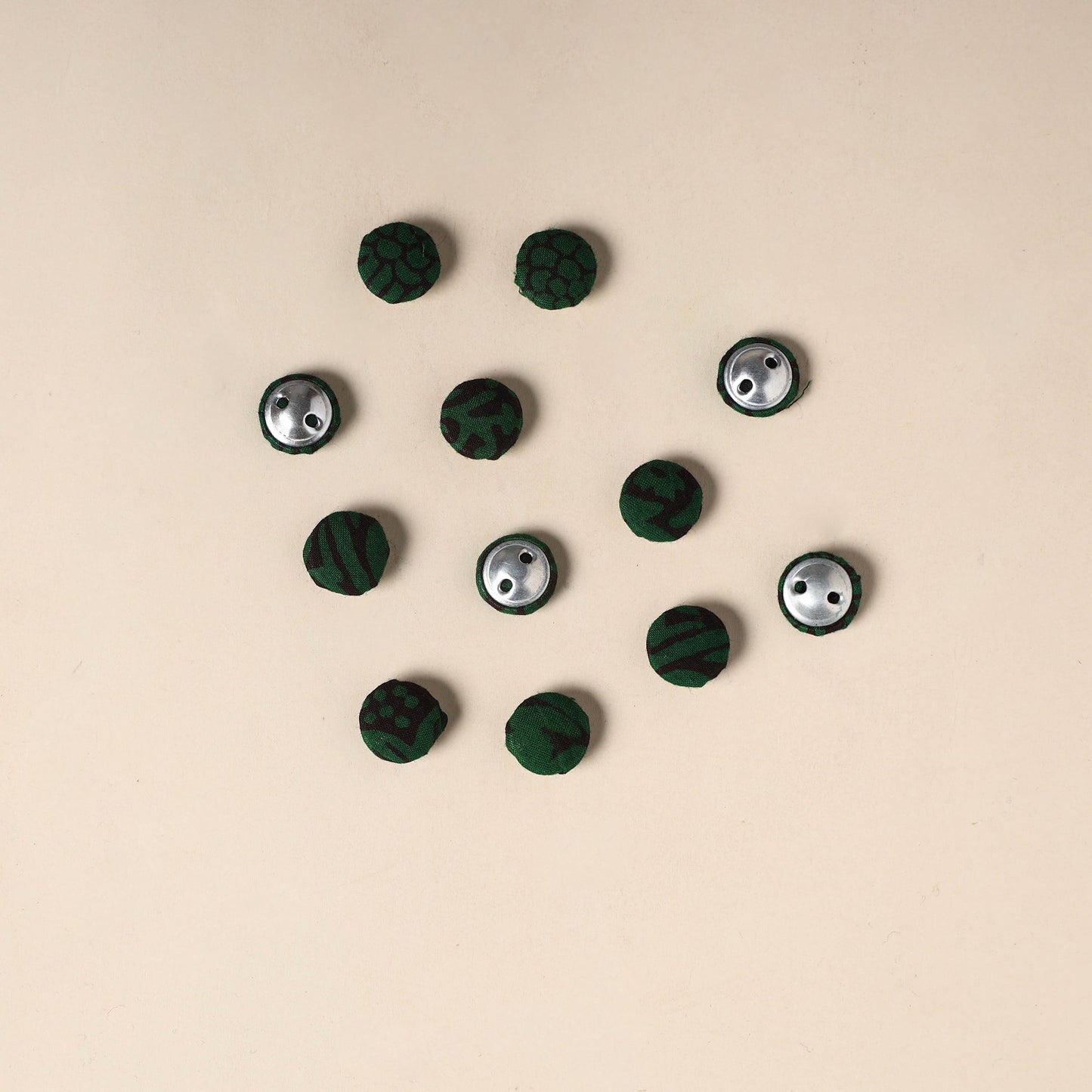 Handmade Fabric Button Small