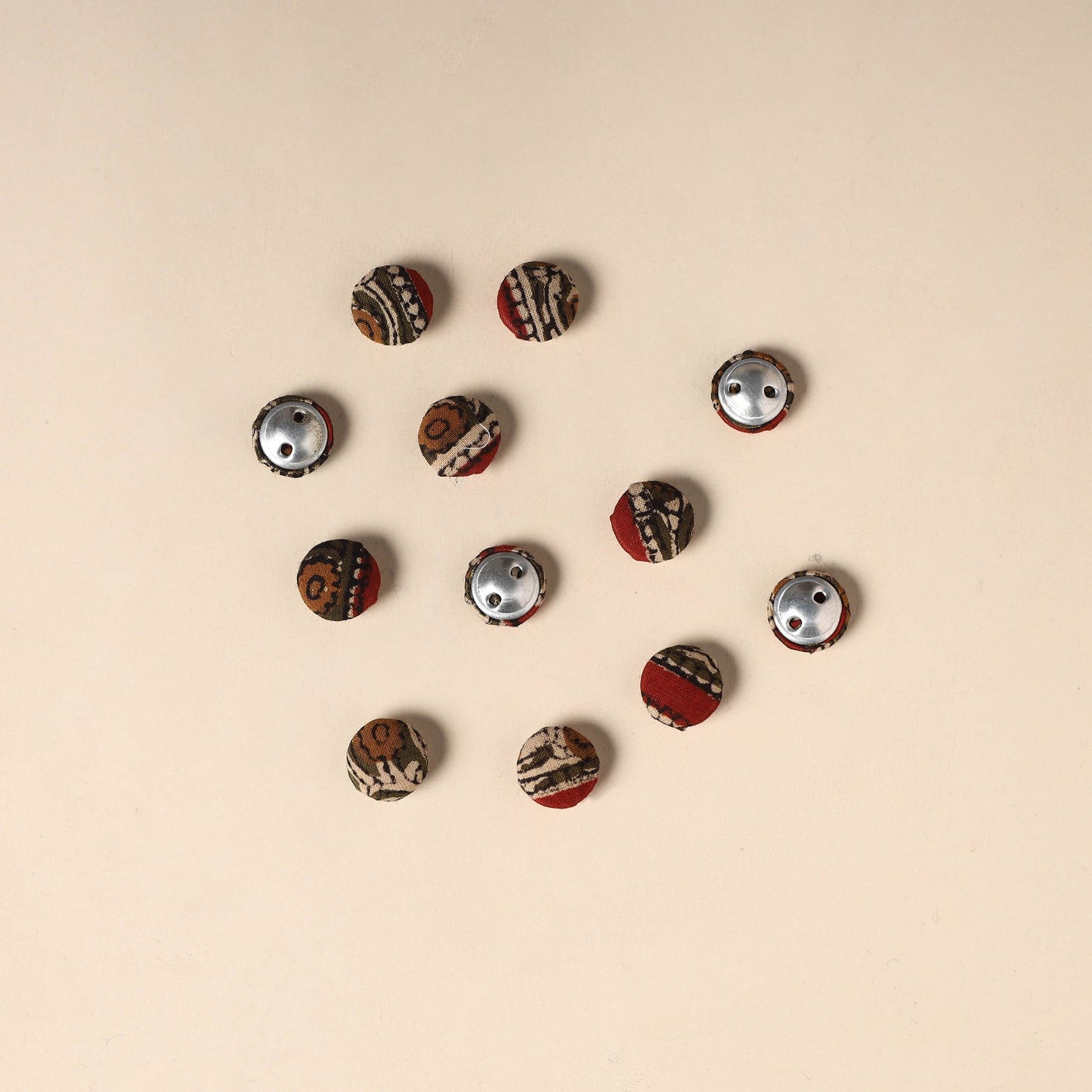 Handmade Fabric Button Small