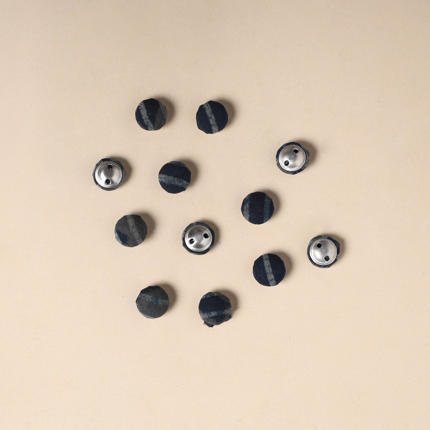 Handmade Fabric Button Small