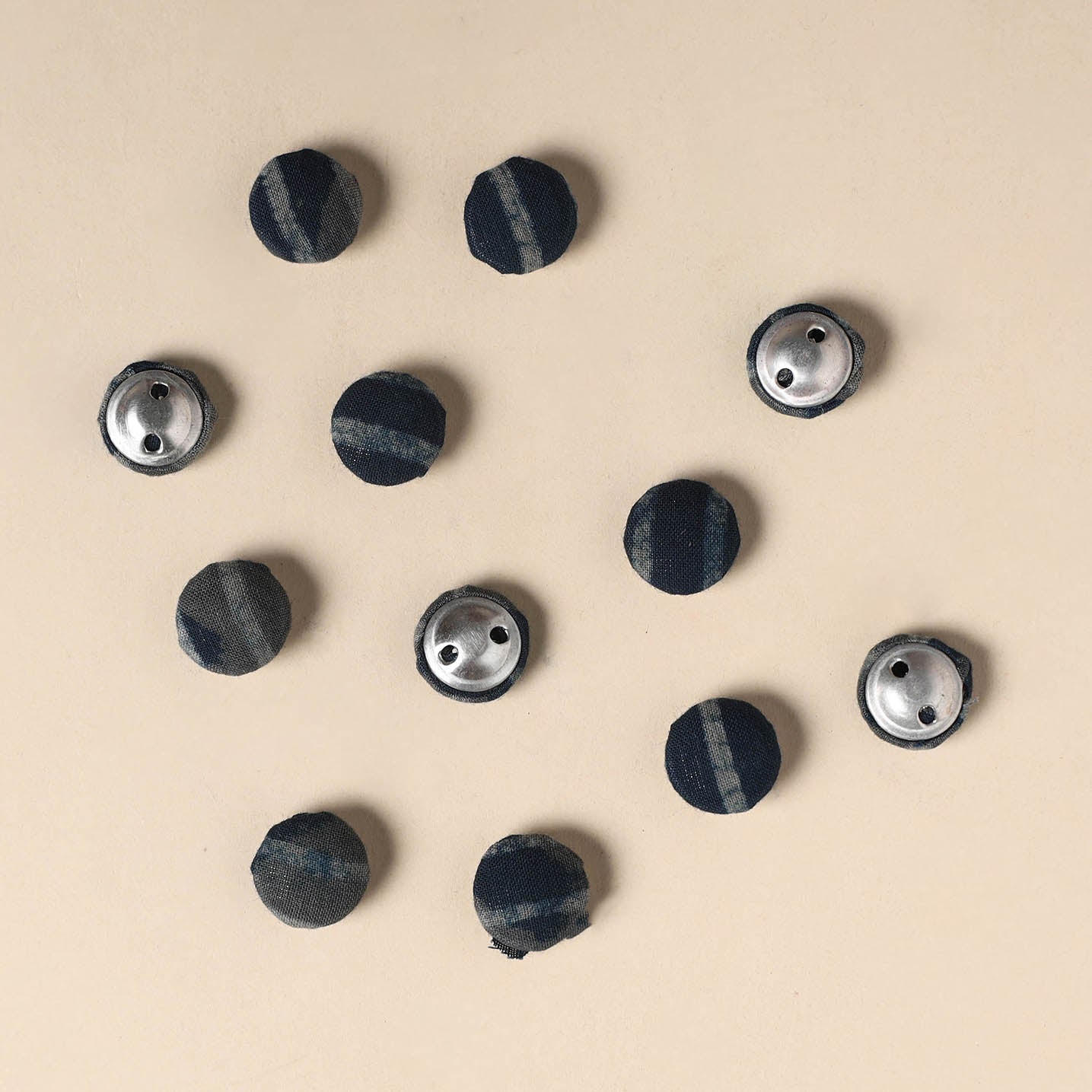 Handmade Fabric Button Small