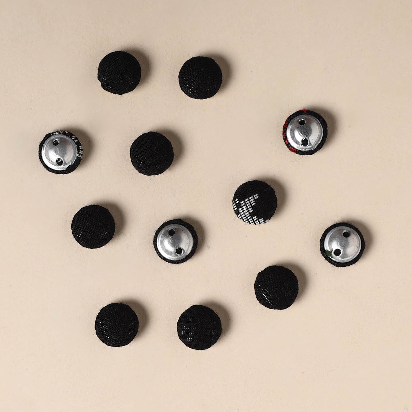 Handmade Fabric Button Small