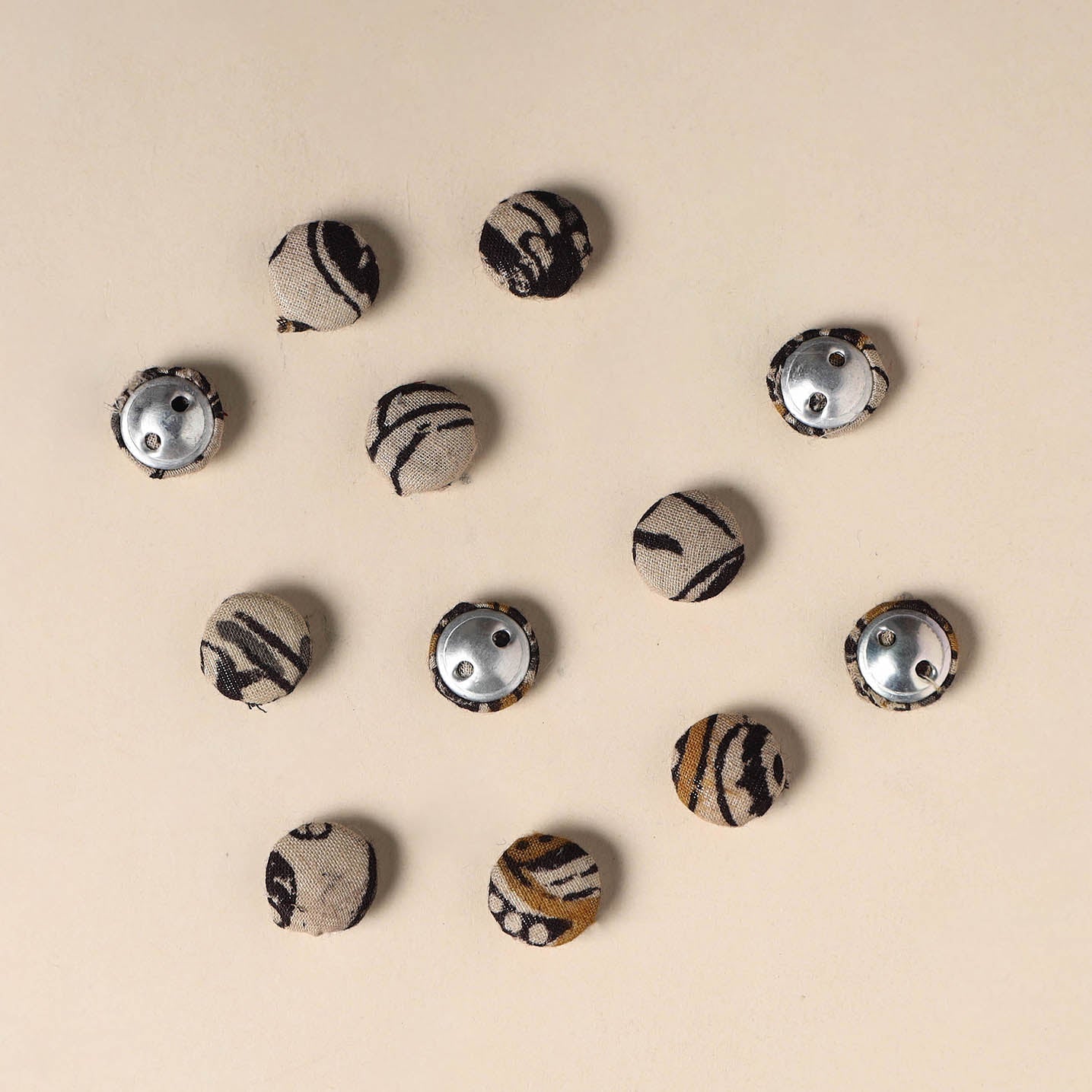 Handmade Fabric Button Small