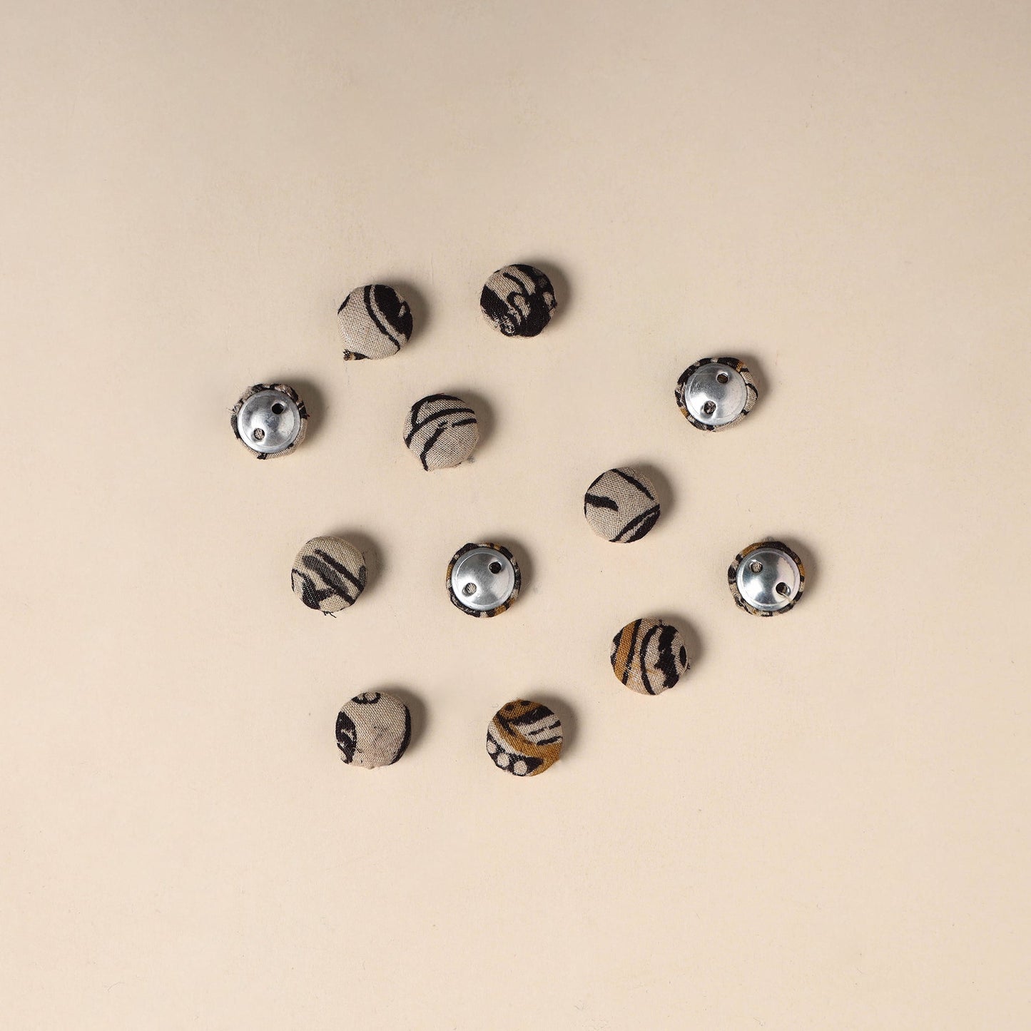 Handmade Fabric Button Small