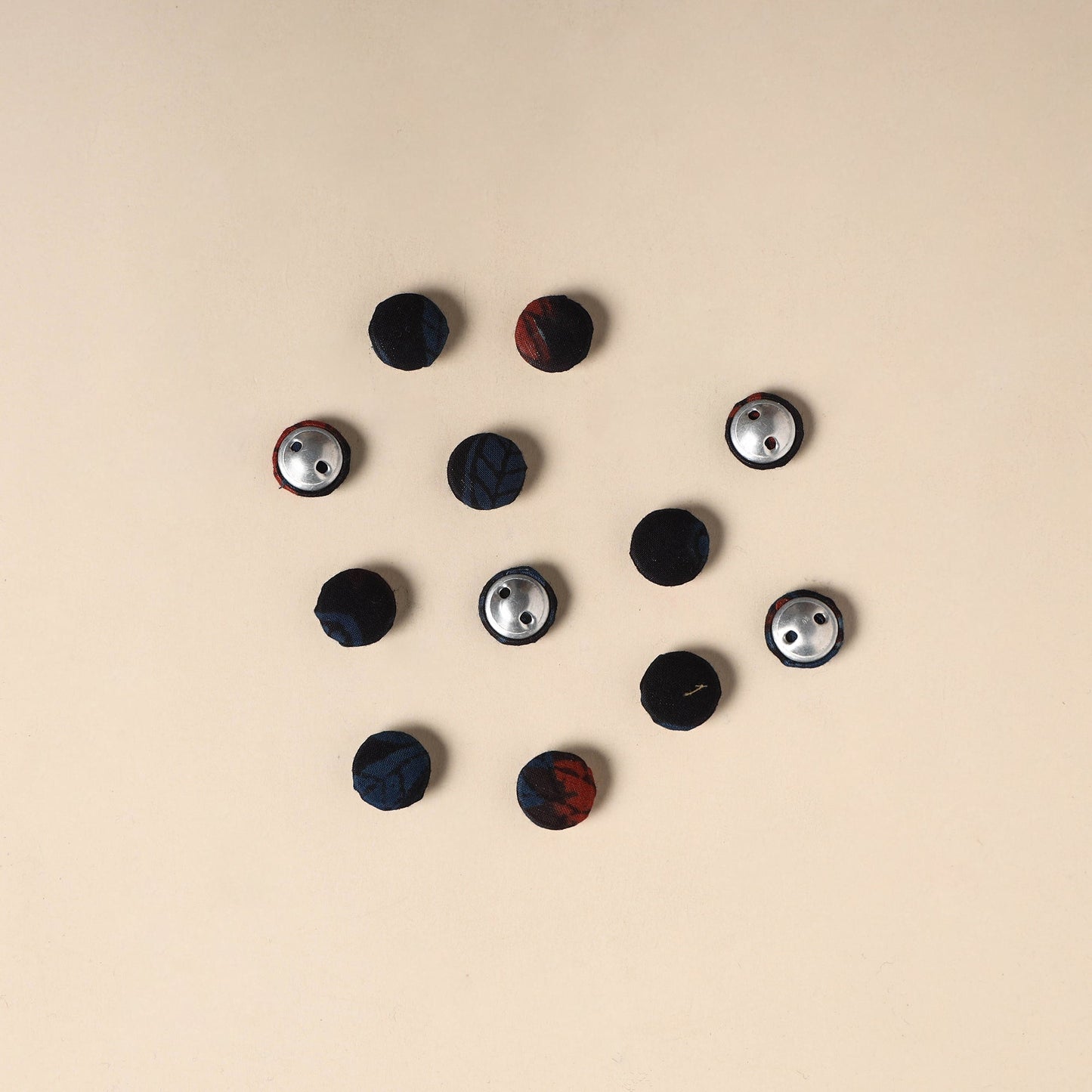Handmade Fabric Button Small