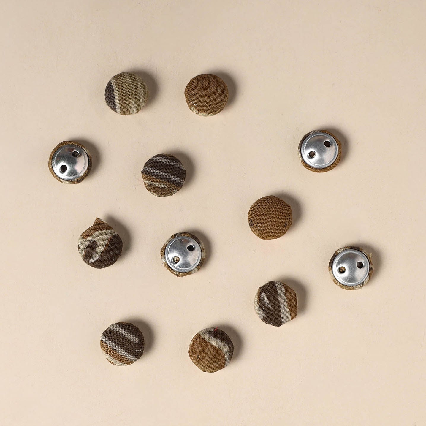 Handmade Fabric Button Small