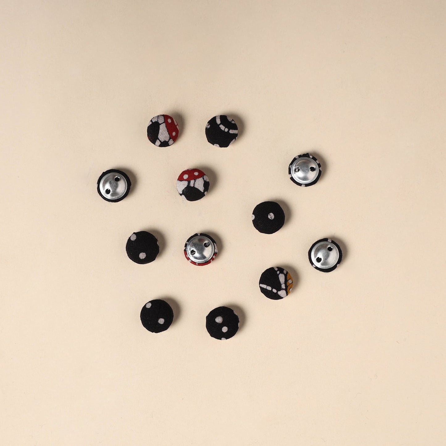 Handmade Fabric Button Small