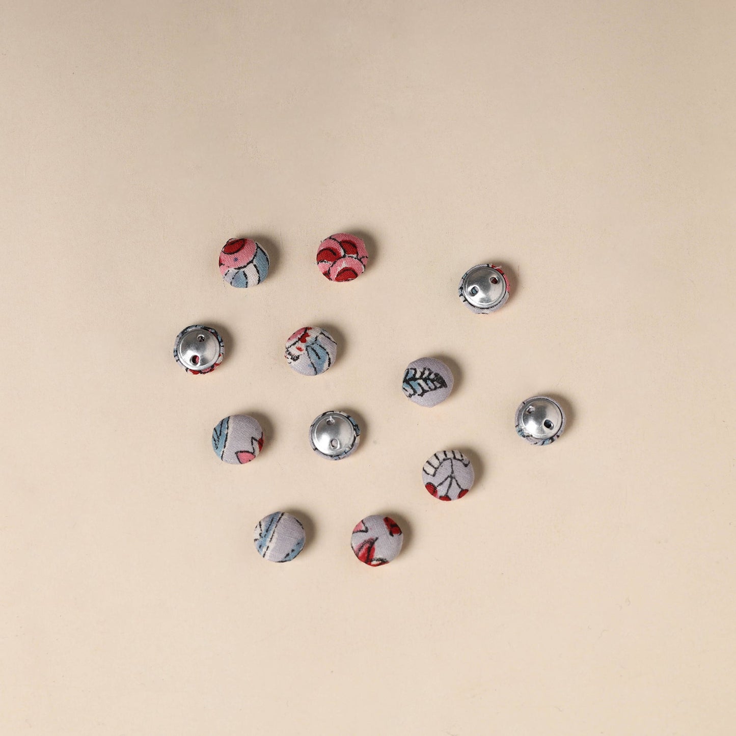 Handmade Fabric Button Small
