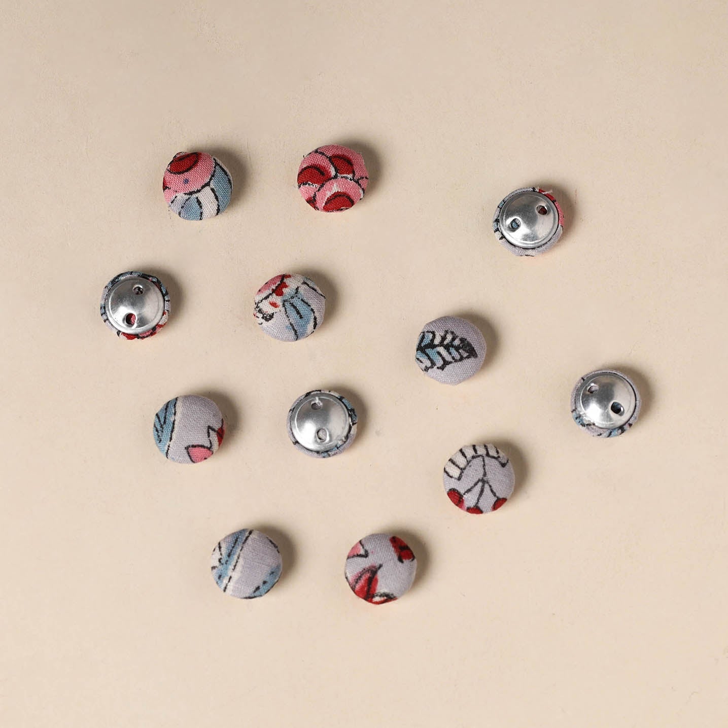 Handmade Fabric Button Small