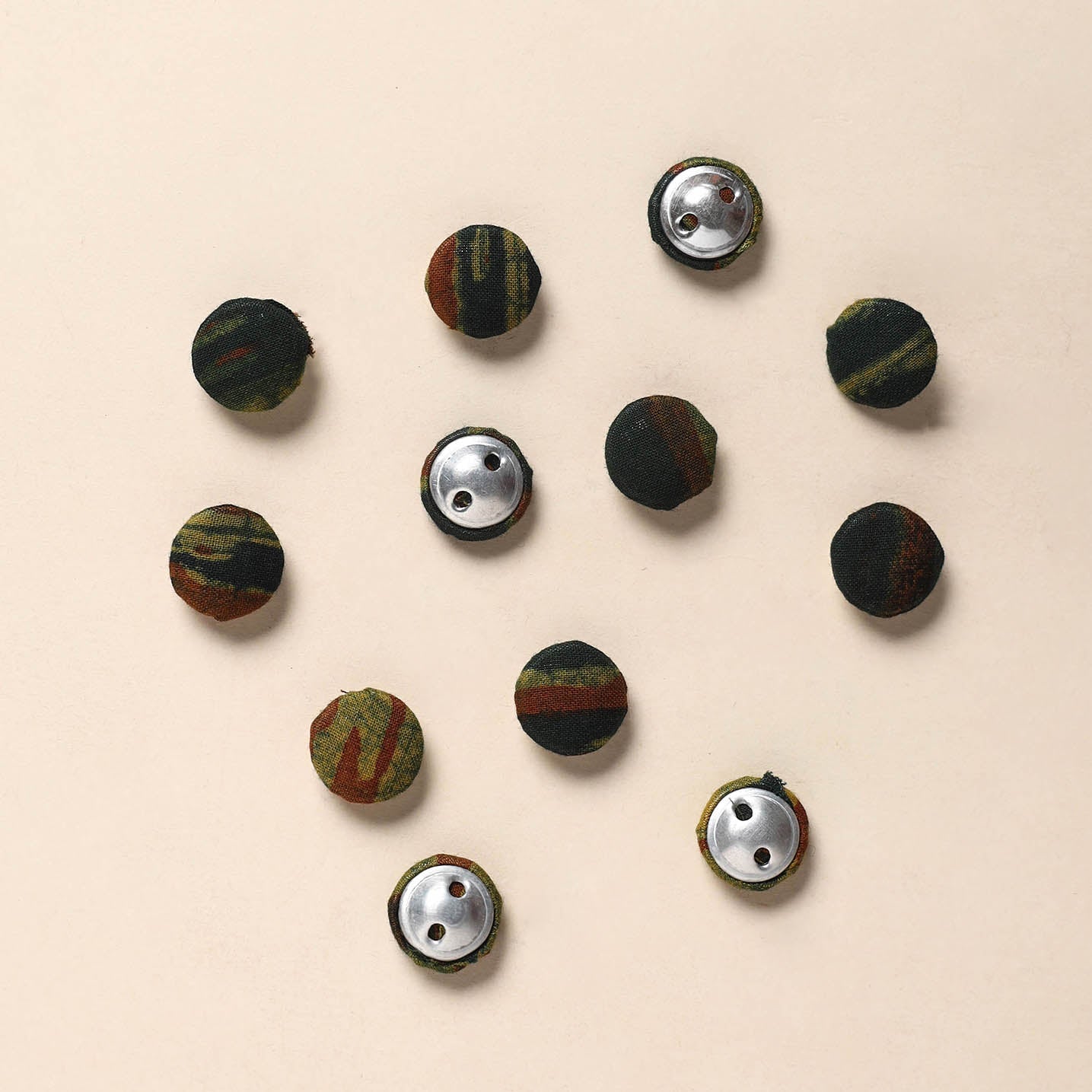 Handmade Fabric Button Small