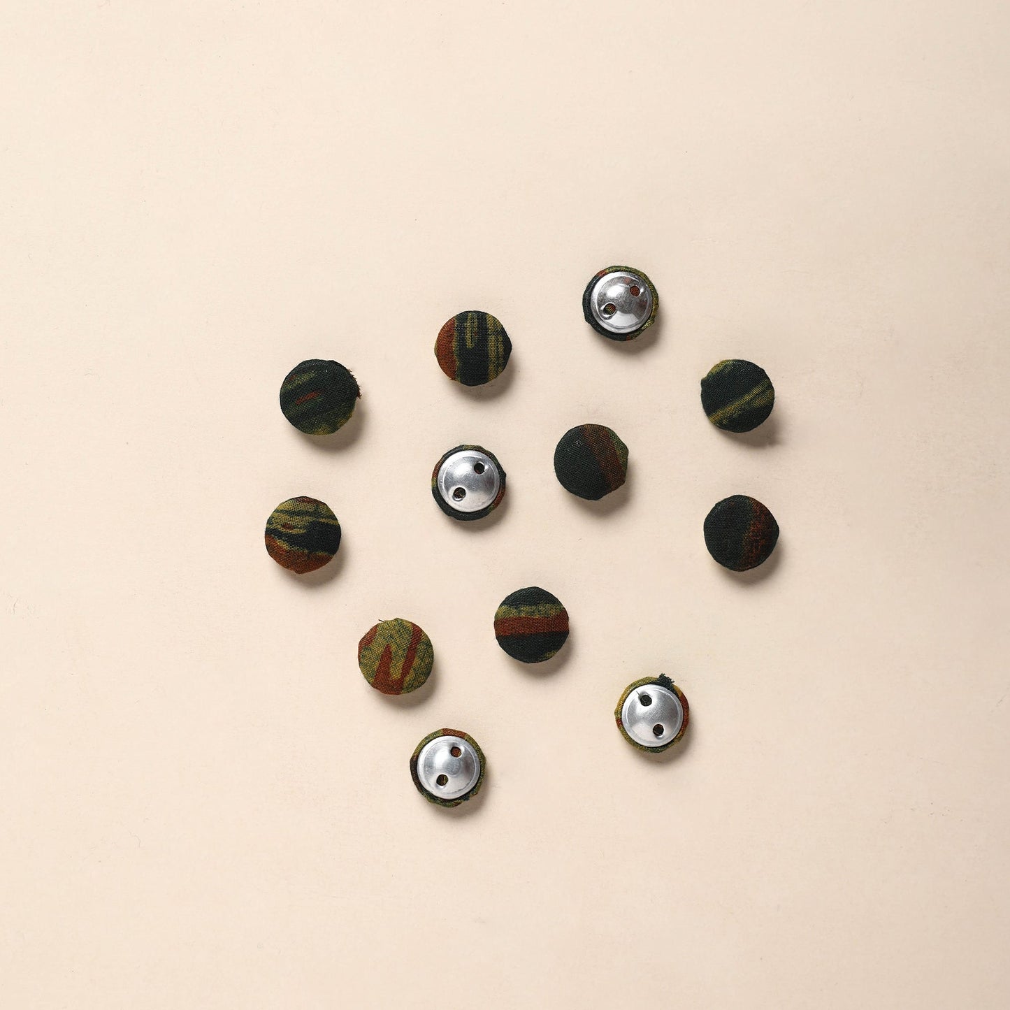 Handmade Fabric Button Small