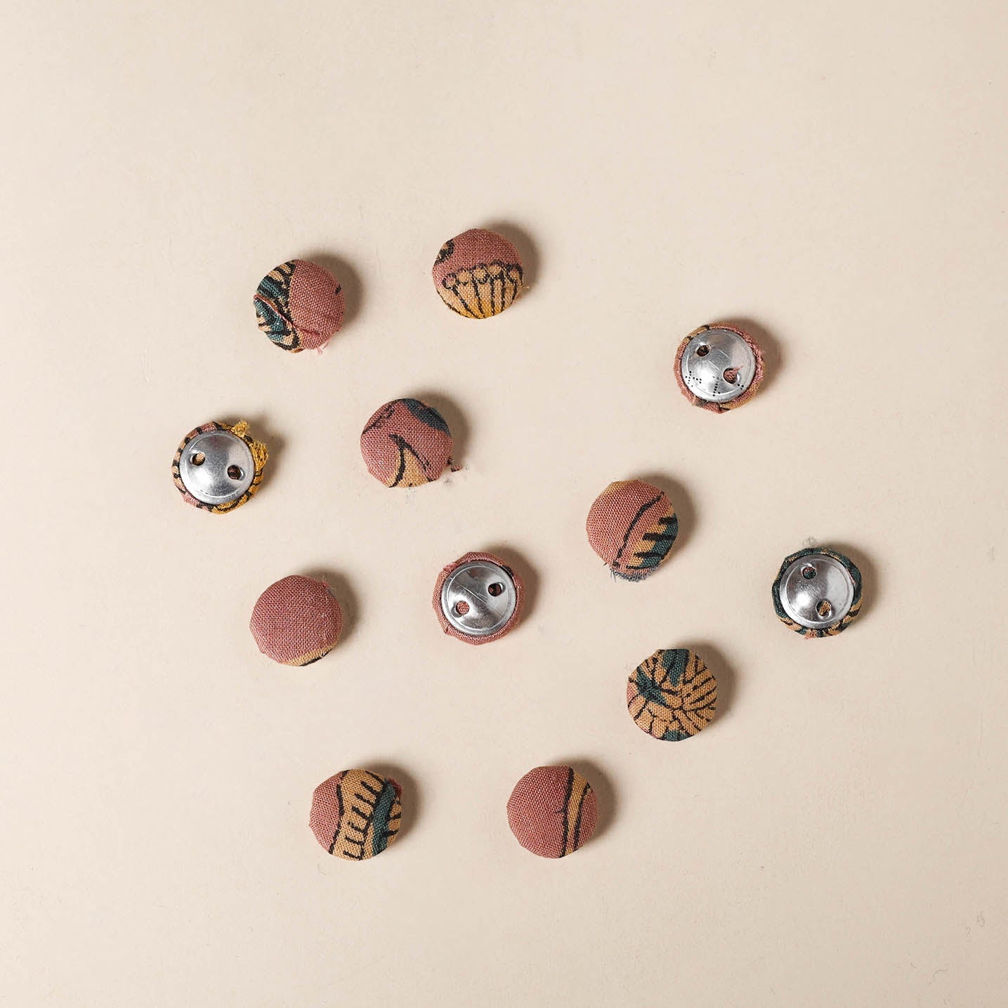 Handmade Fabric Button Small