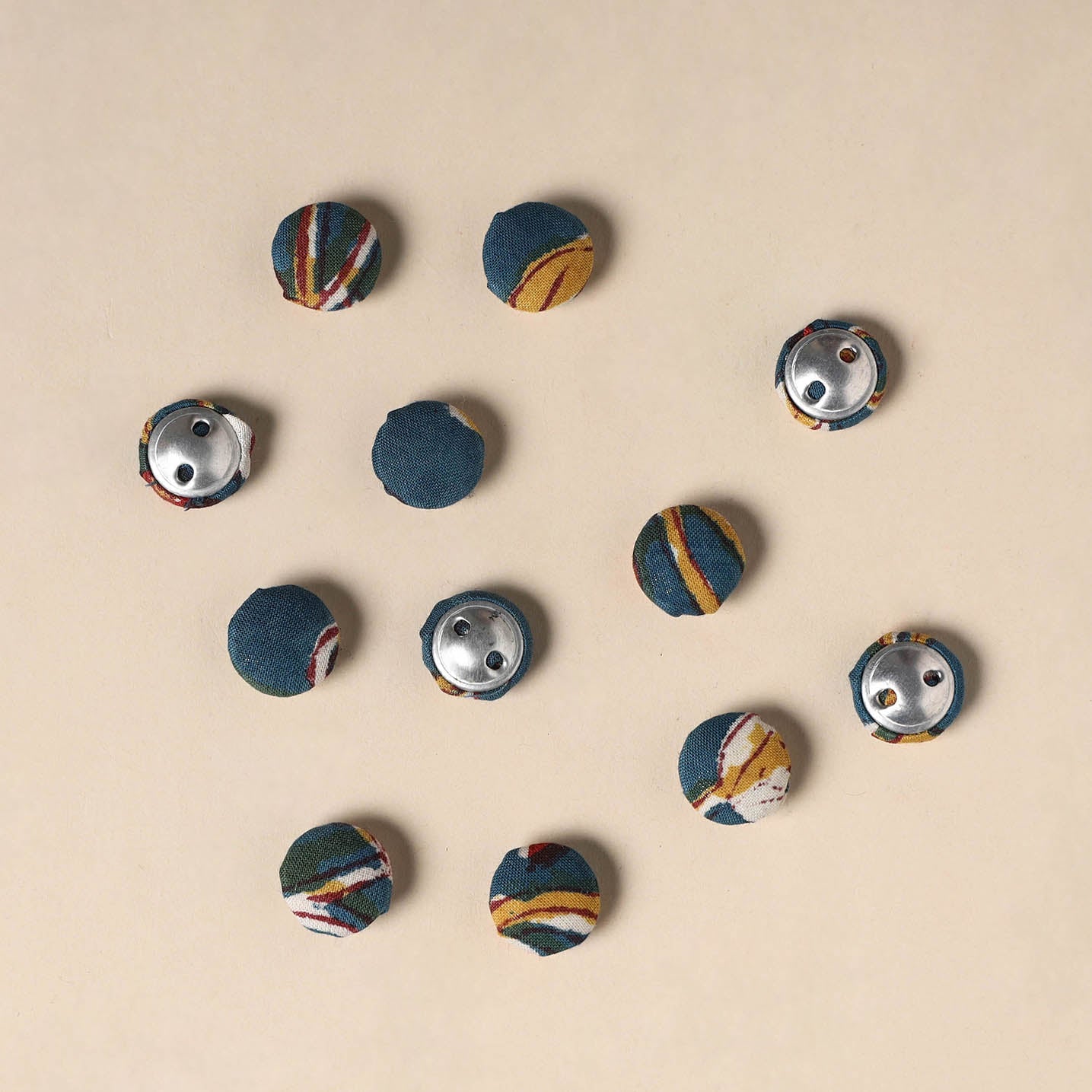 Handmade Fabric Button Small