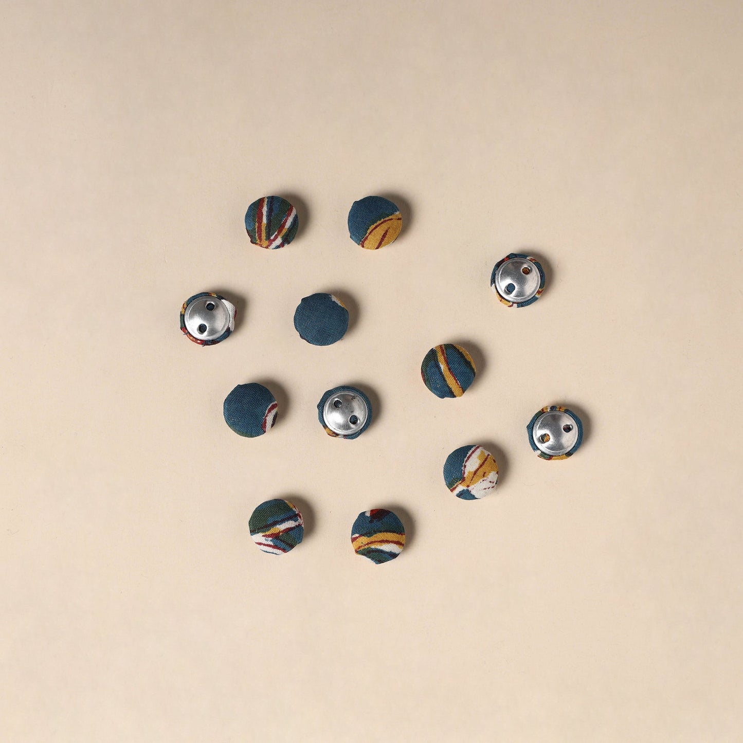 Handmade Fabric Button Small