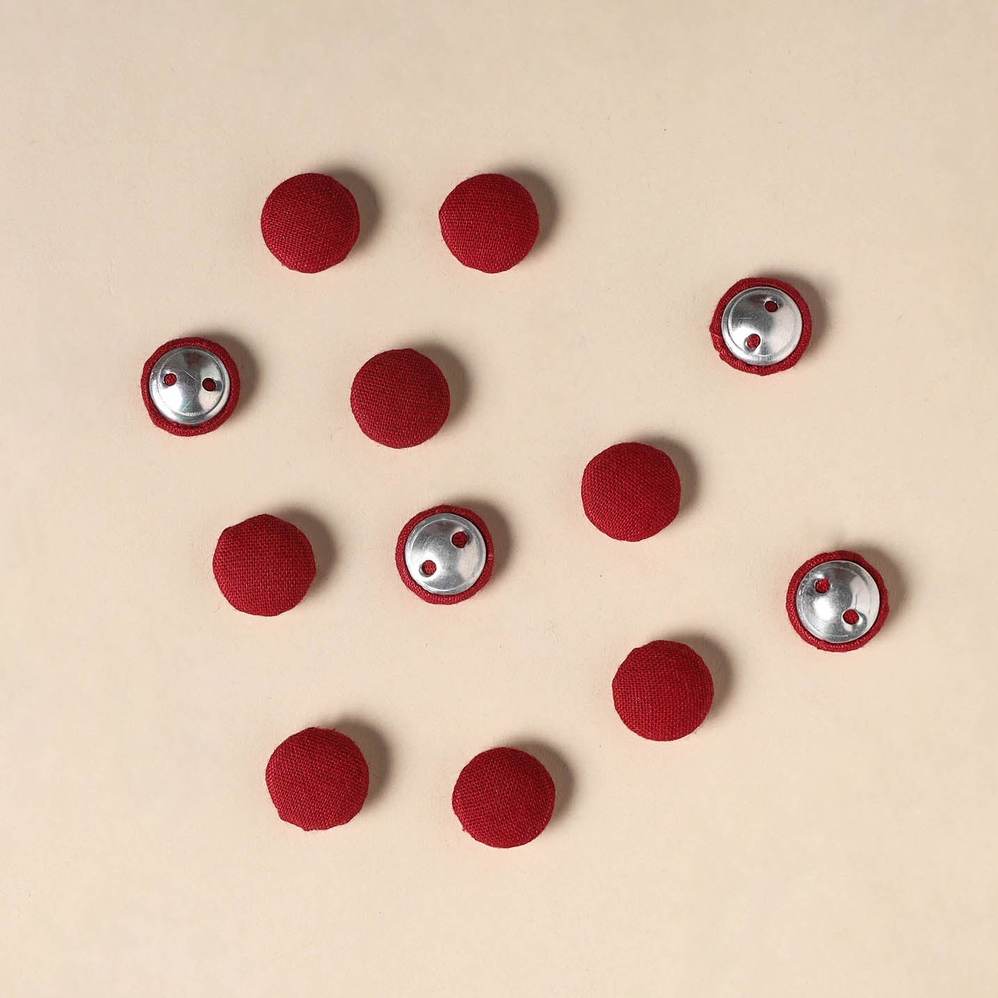 Handmade Fabric Button Small
