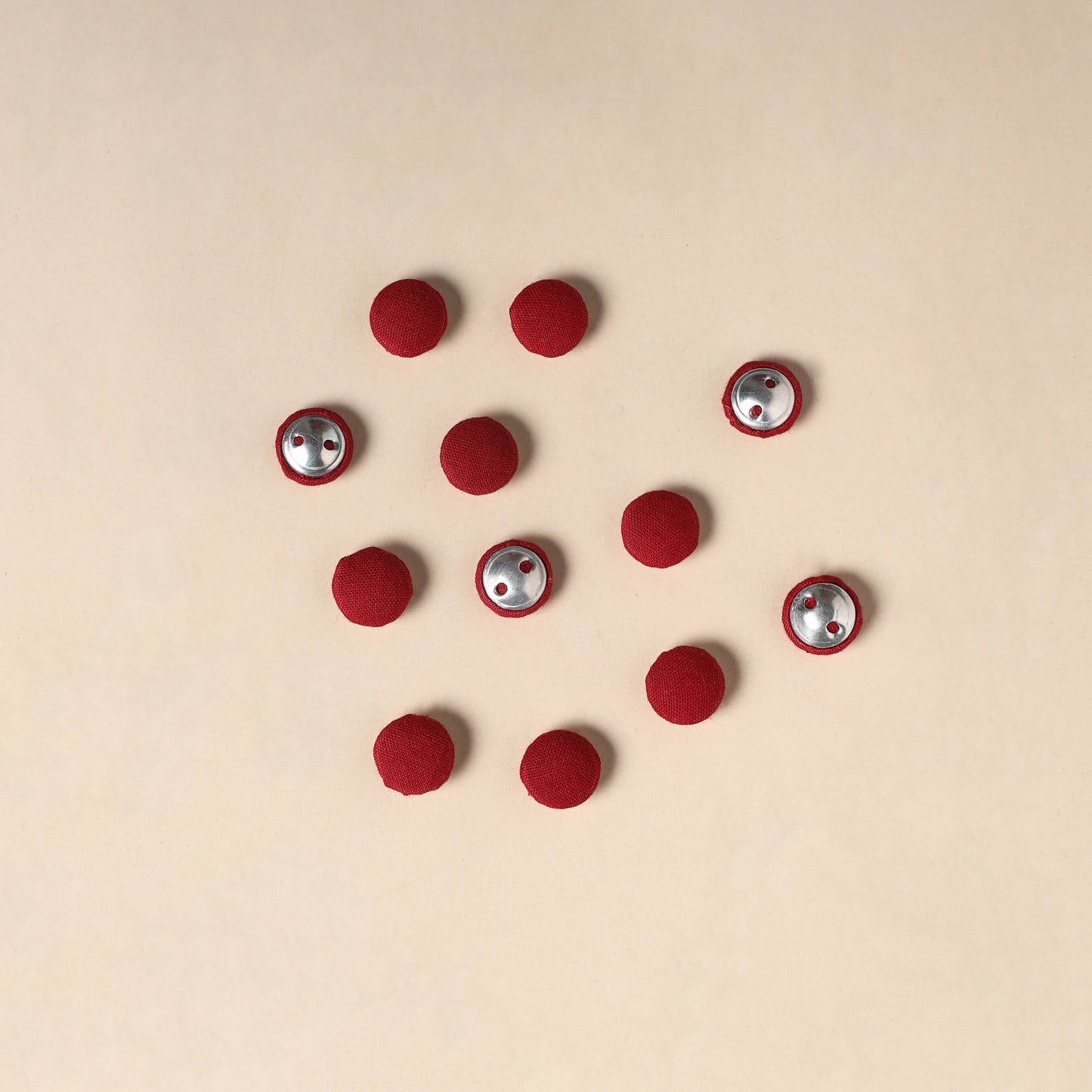 Handmade Fabric Button Small