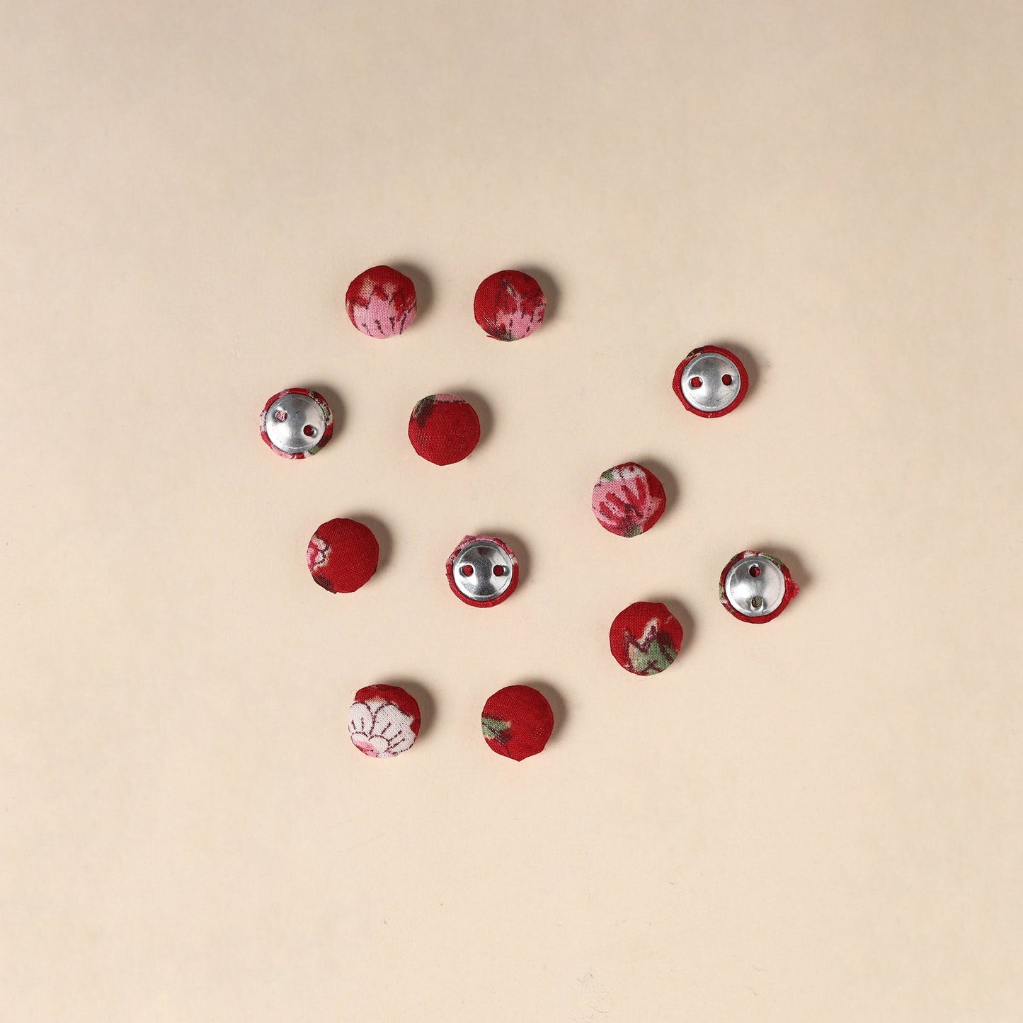 Handmade Fabric Button Small