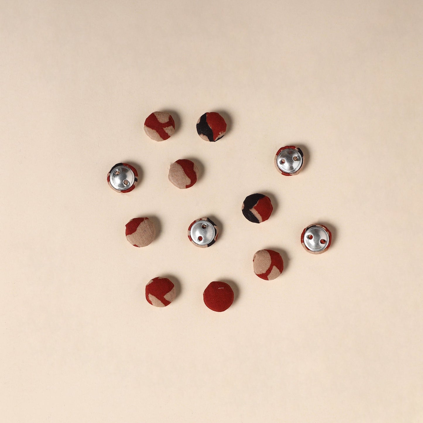 Handmade Fabric Button Small