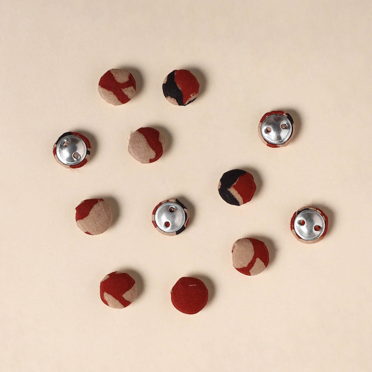 Handmade Fabric Button Small