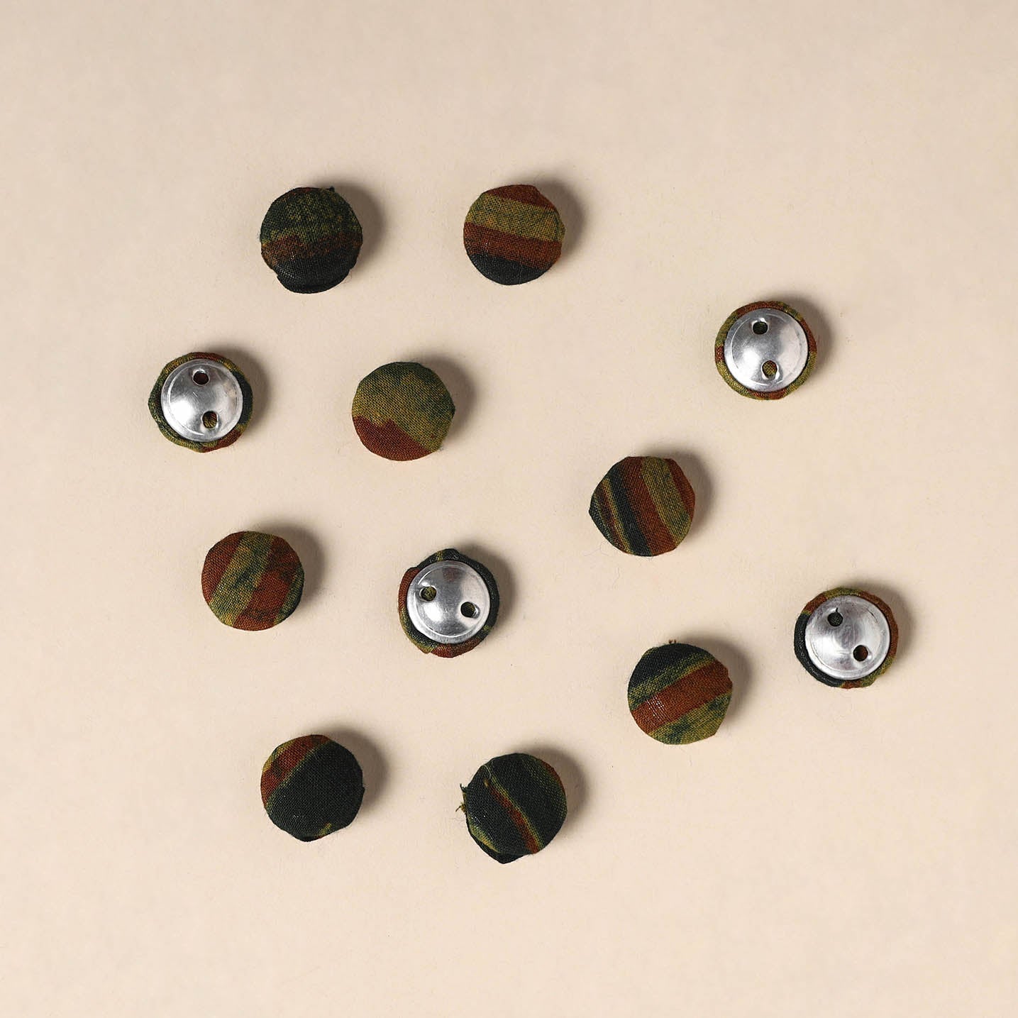 Handmade Fabric Button Small