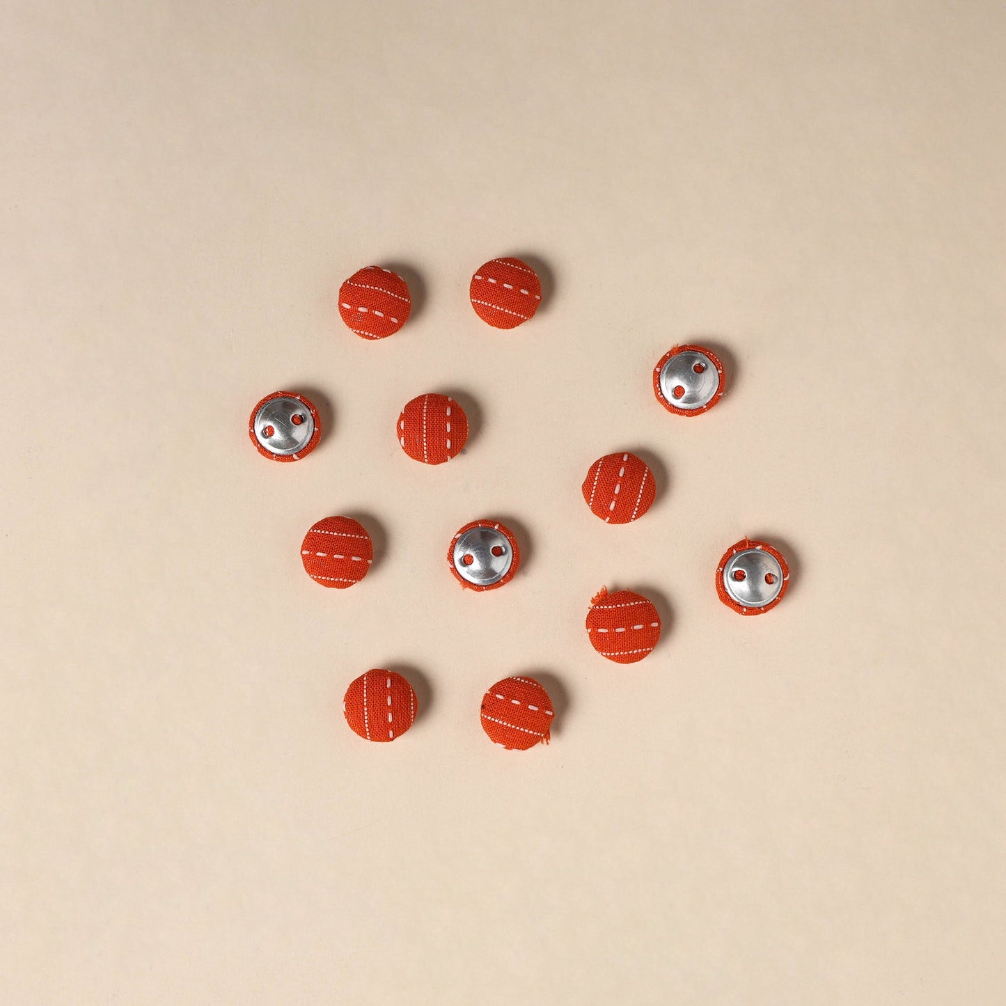 Handmade Fabric Button Small