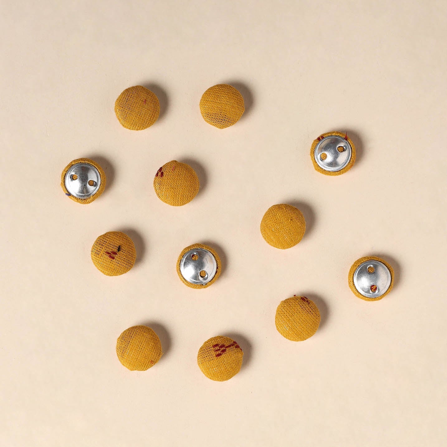 Handmade Fabric Button Small