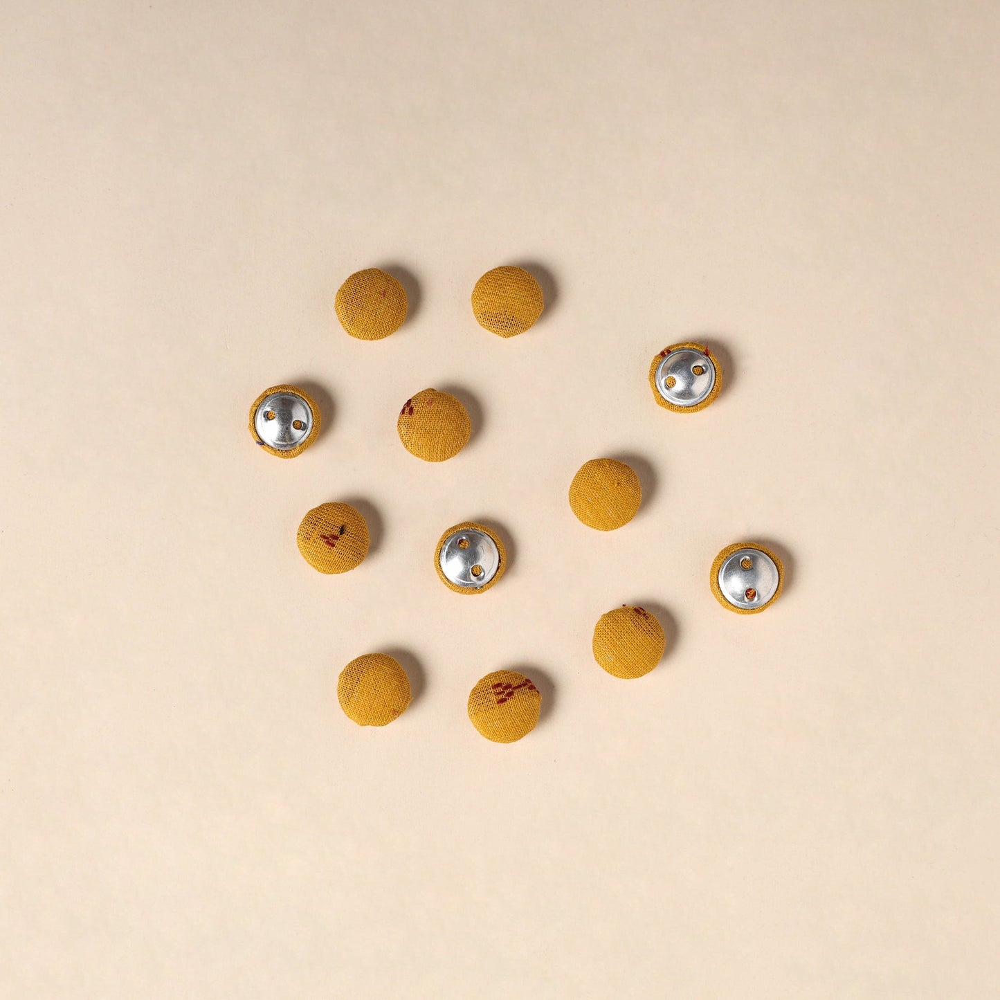 Handmade Fabric Button Small
