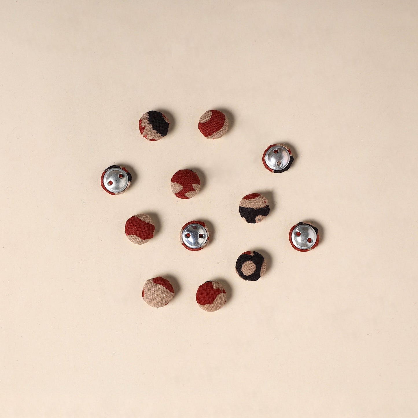 Handmade Fabric Button Small