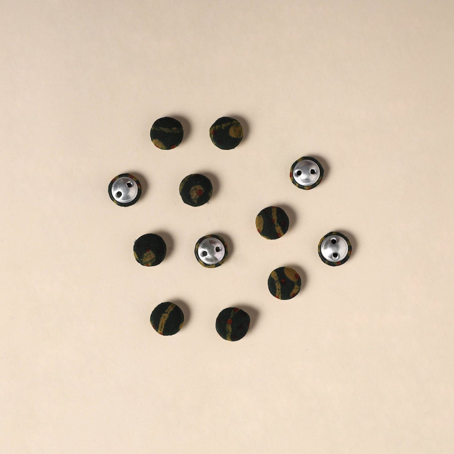 Handmade Fabric Button Small