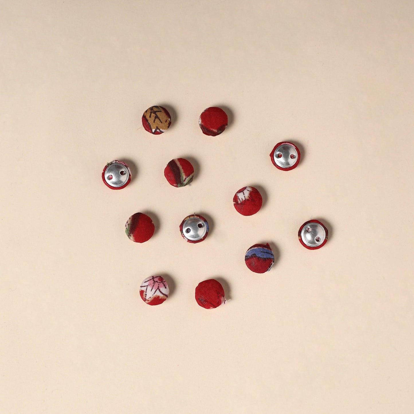 Handmade Fabric Button Small