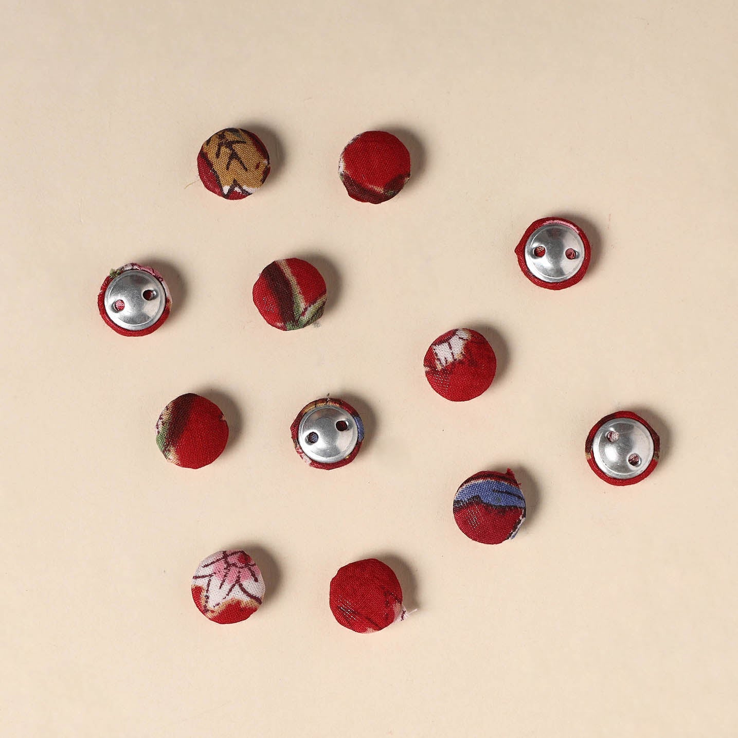 Handmade Fabric Button Small