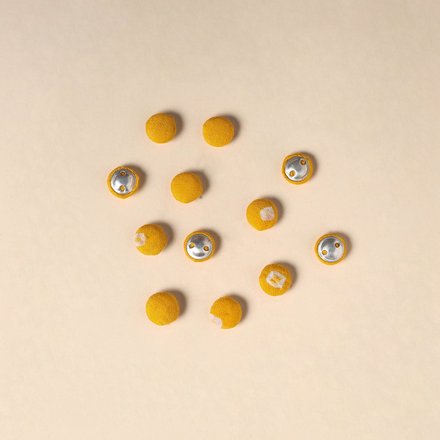 Handmade Fabric Button Small
