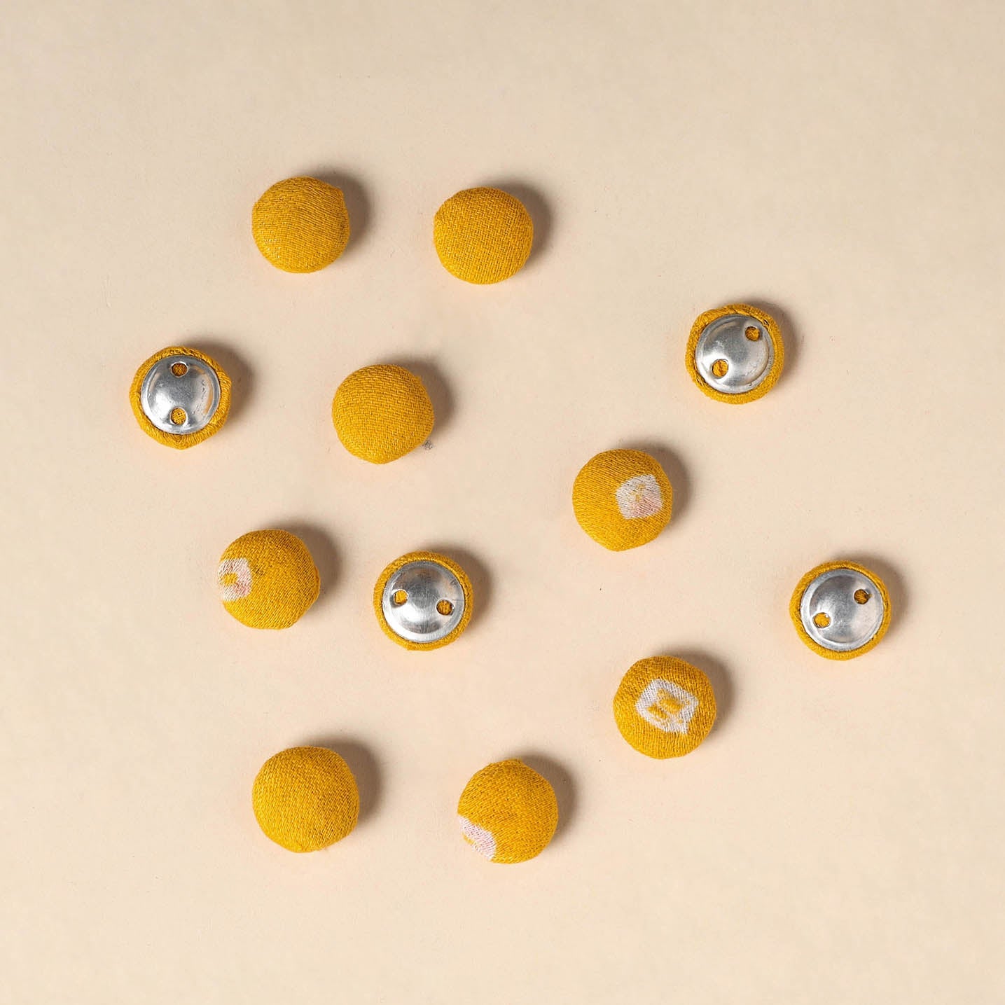 Handmade Fabric Button Small