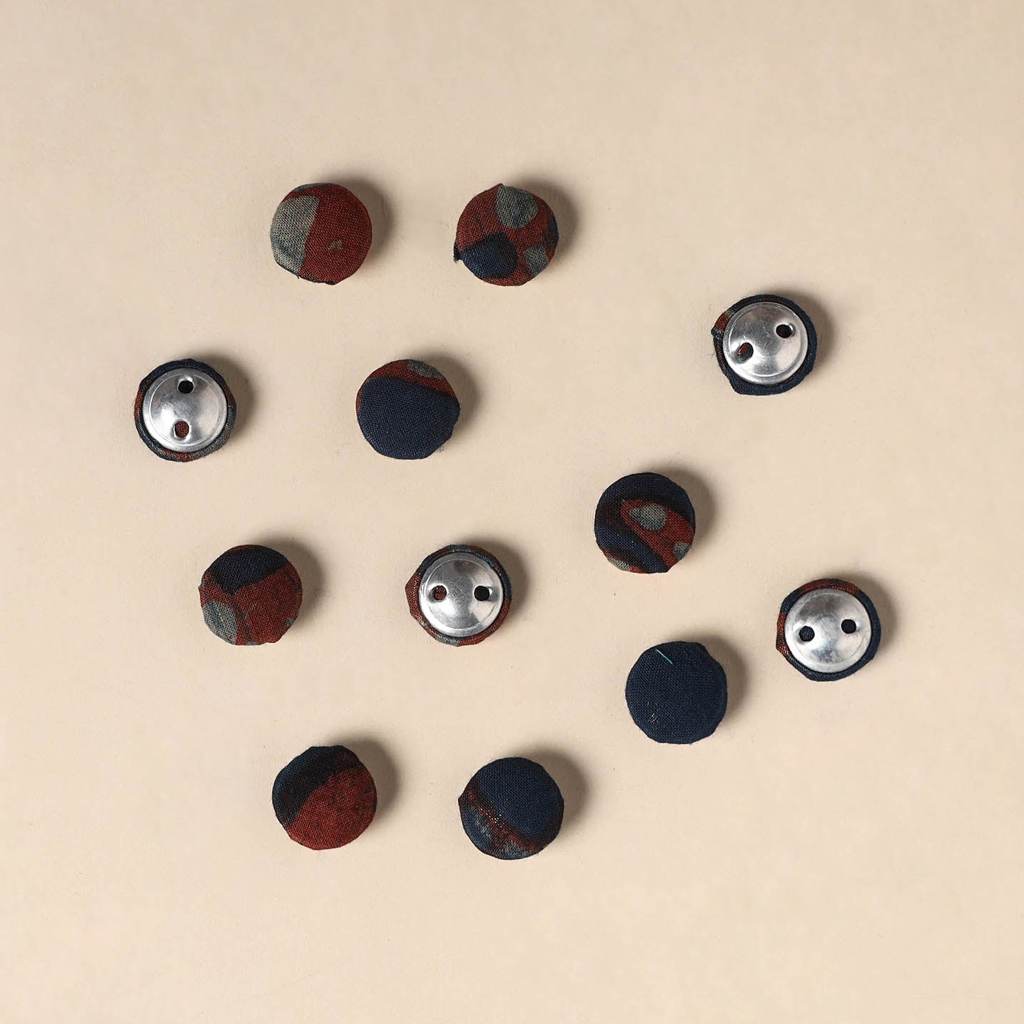 Handmade Fabric Button Small