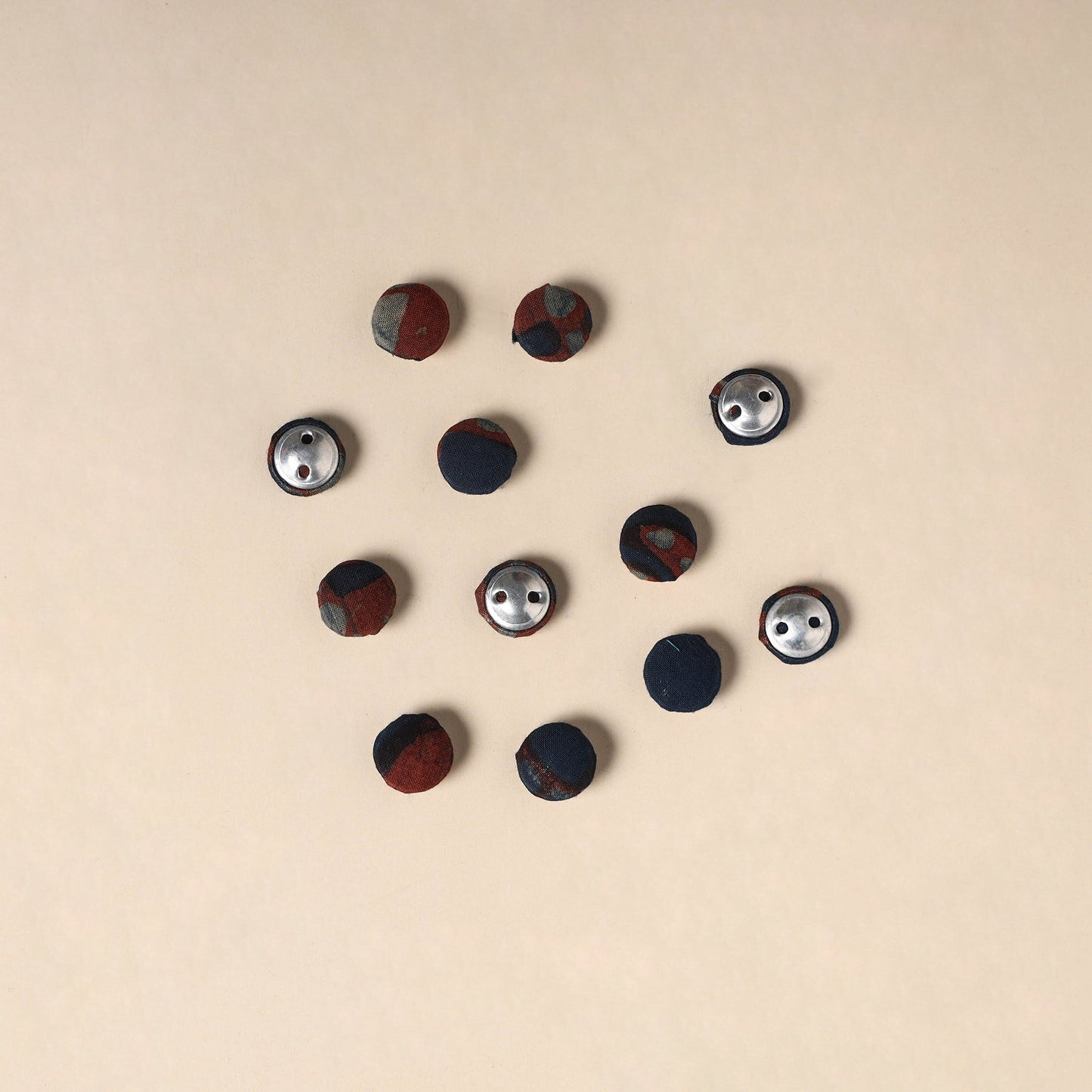 Handmade Fabric Button Small