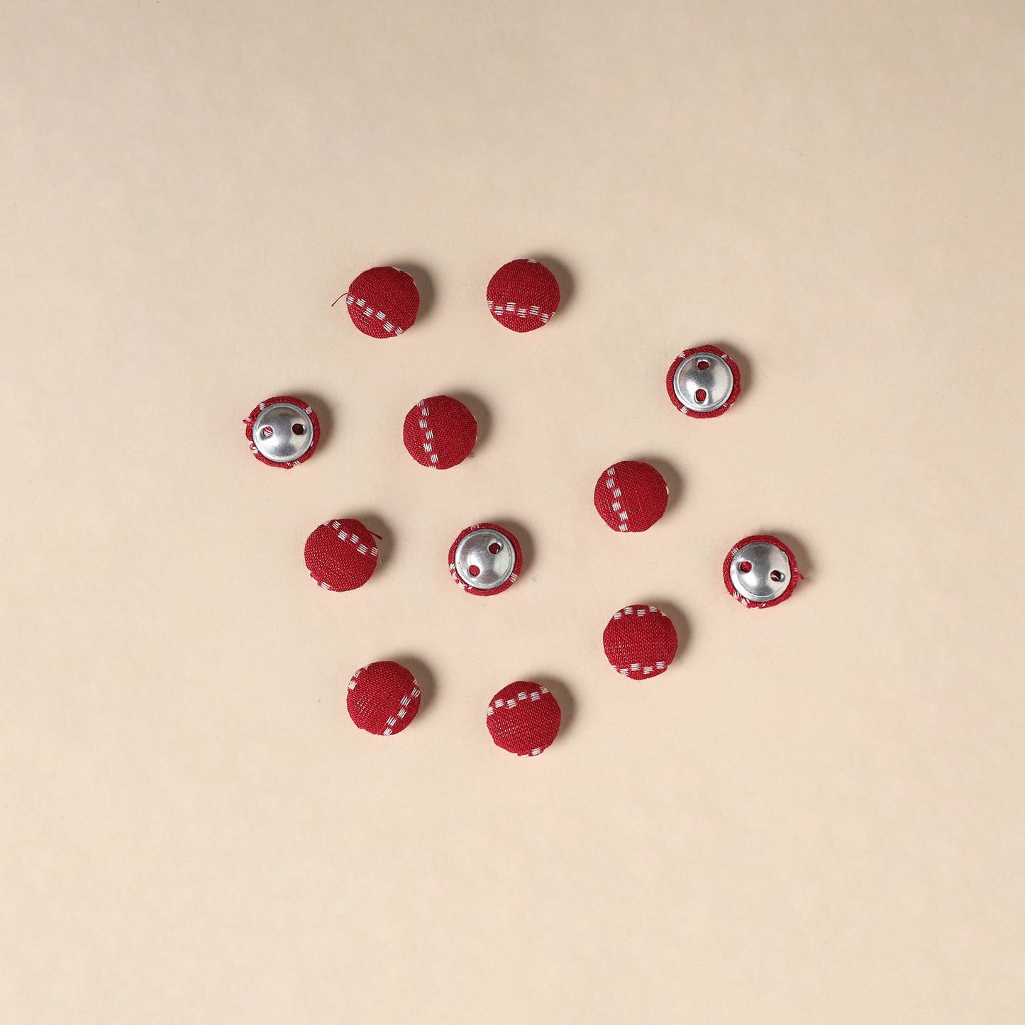 Handmade Fabric Button Small