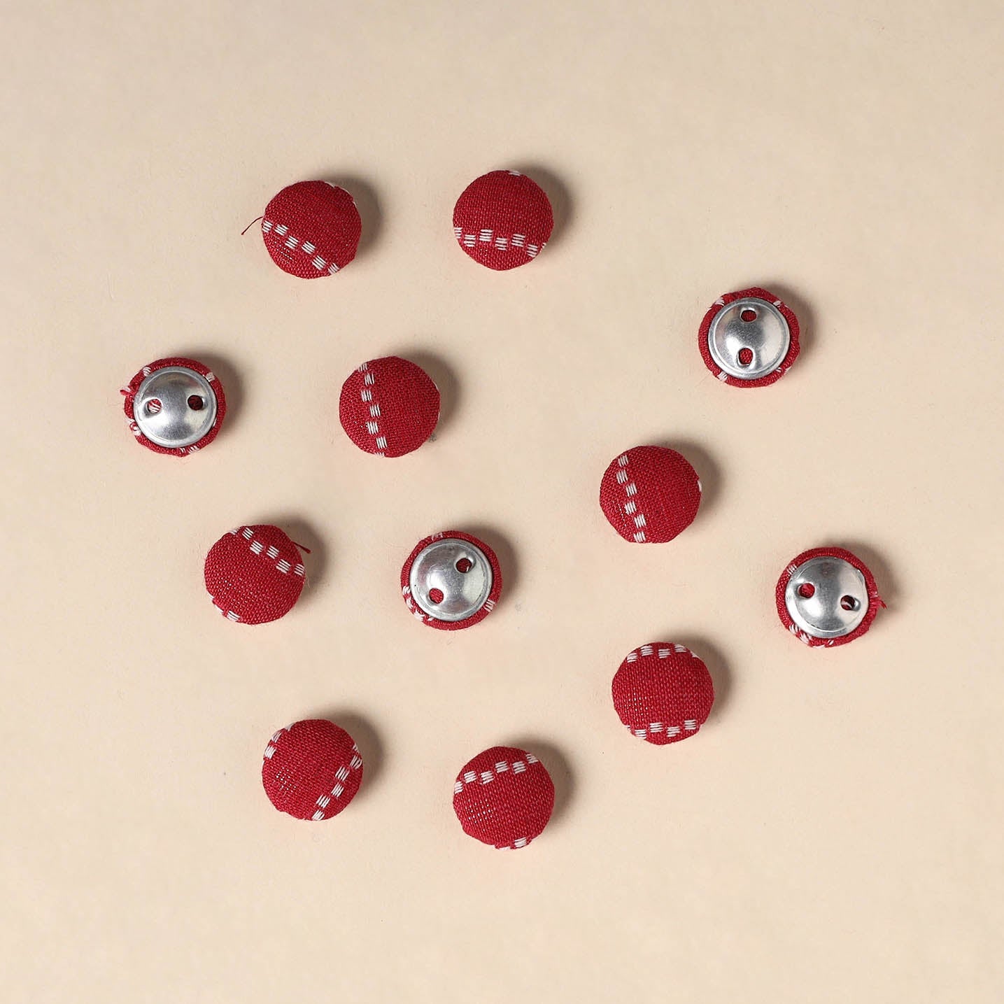 Handmade Fabric Button Small