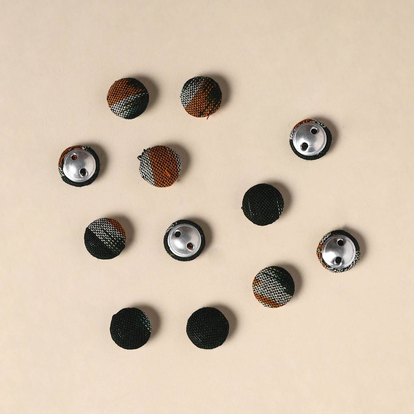 Handmade Fabric Button Small
