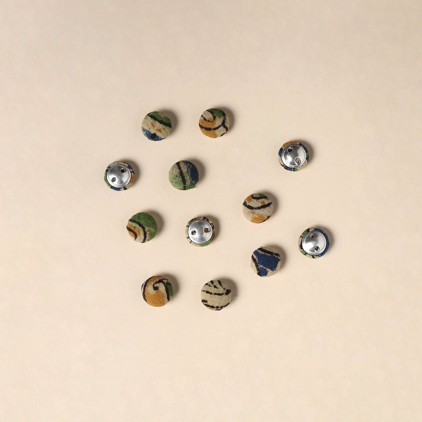 Handmade Fabric Button Small
