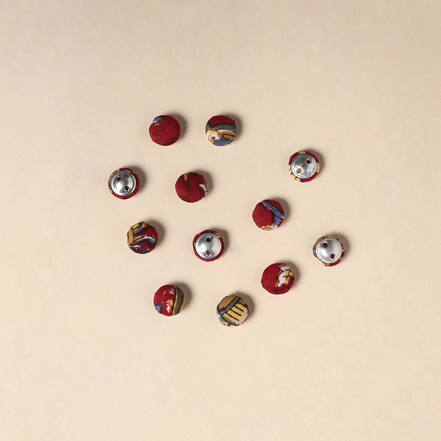 Handmade Fabric Button Small