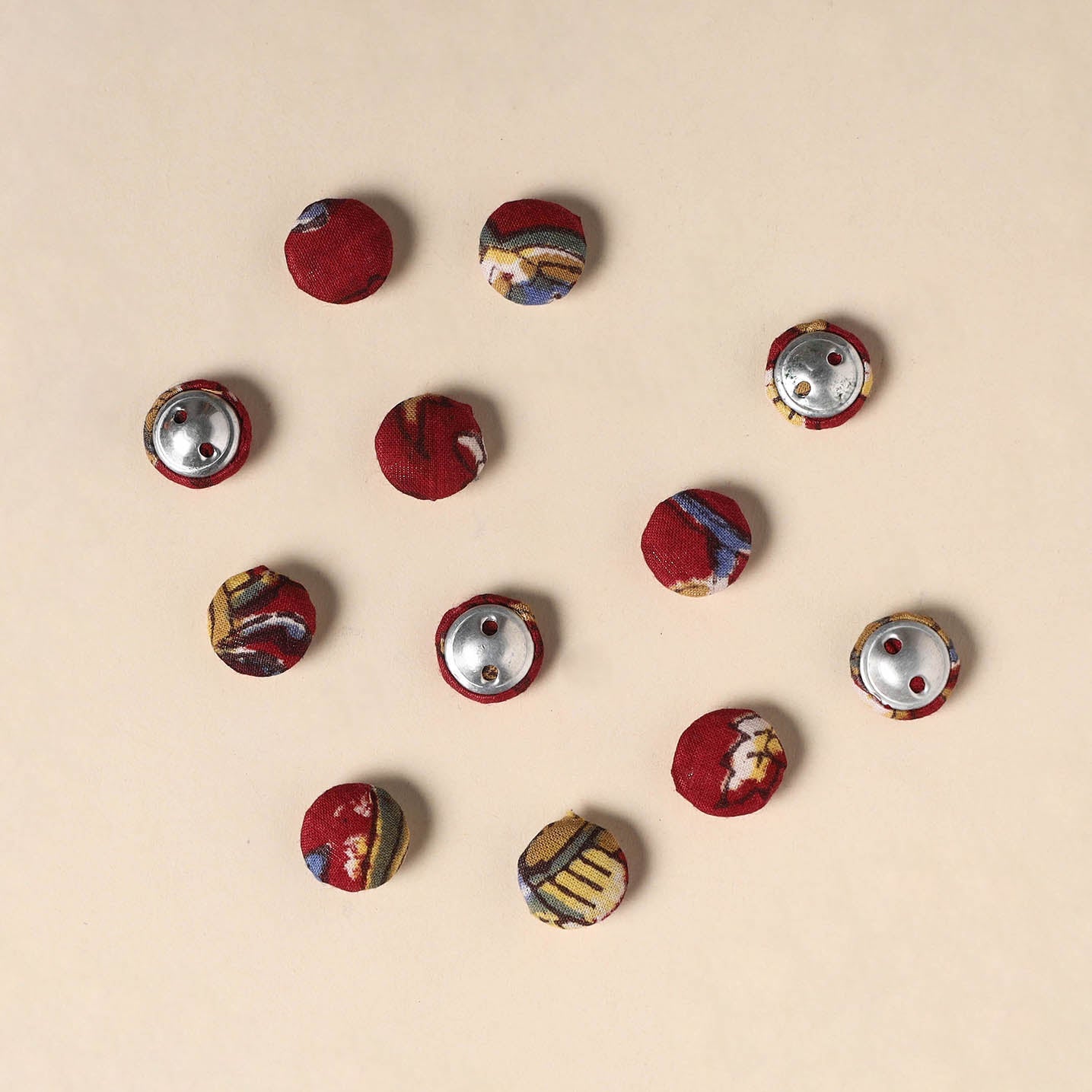 Handmade Fabric Button Small