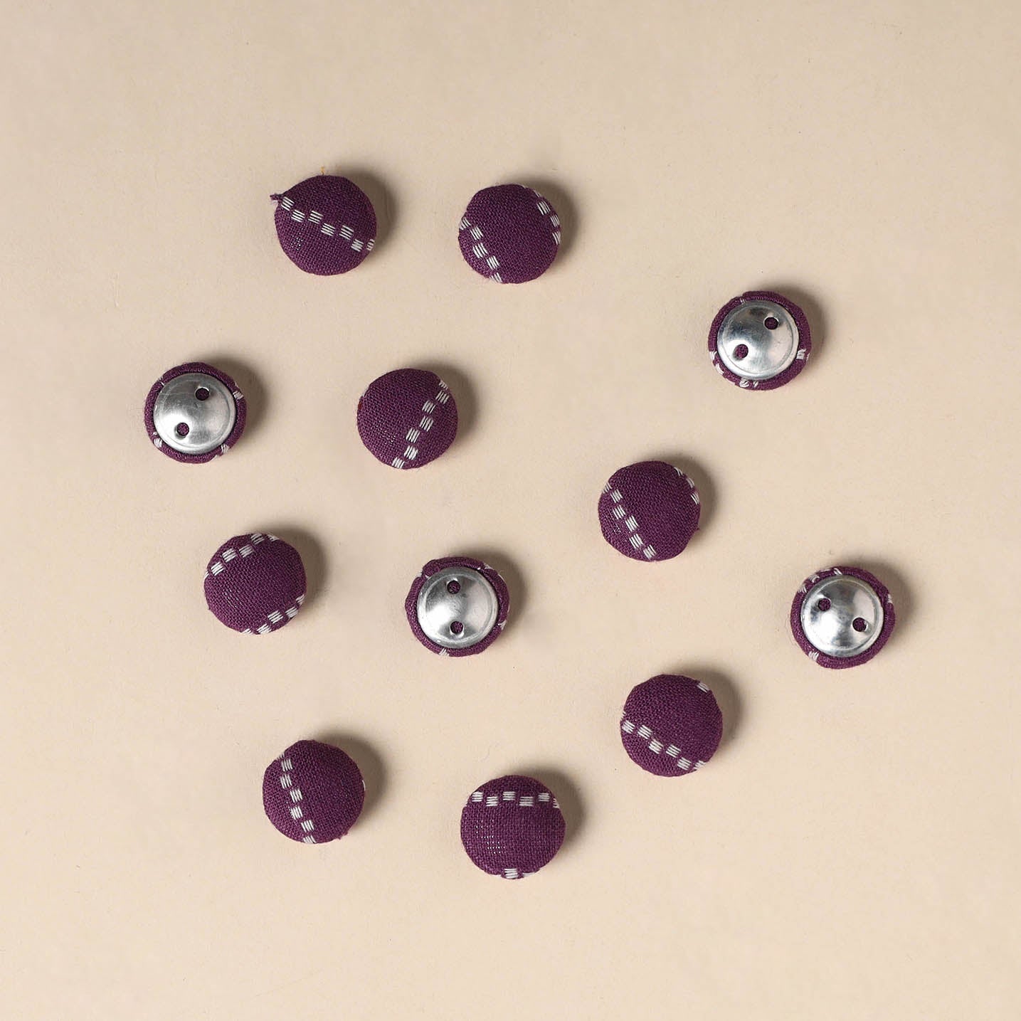 Handmade Fabric Button Small