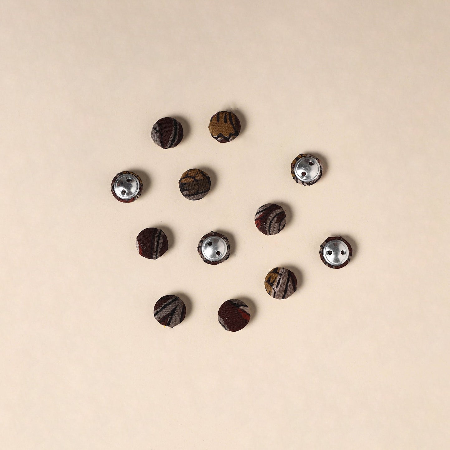 Handmade Fabric Button Small