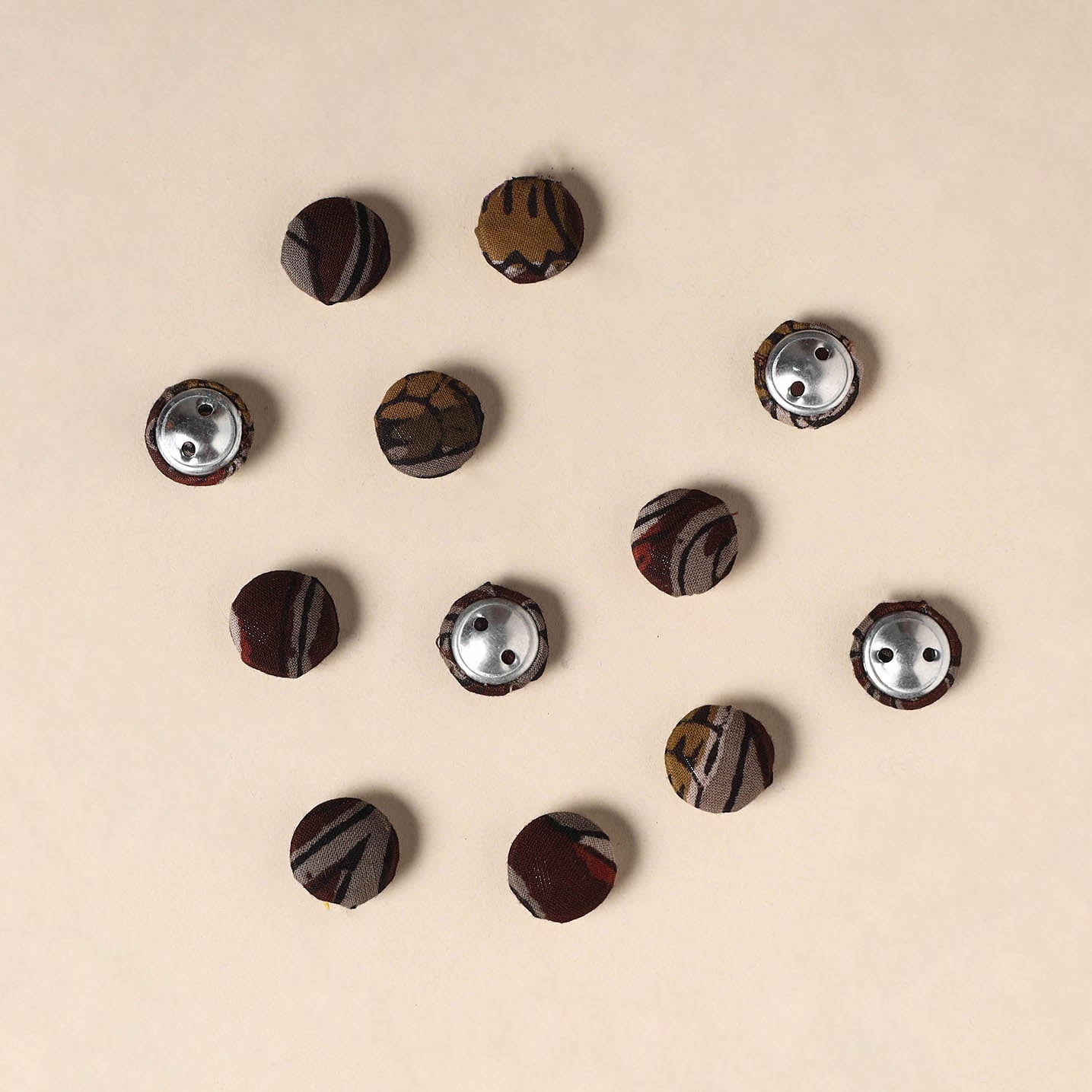 Handmade Fabric Button Small